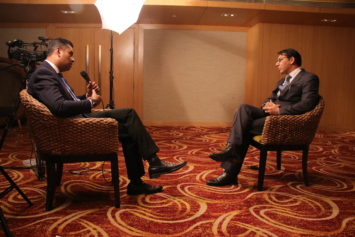 Keynote speaker on stage at The Cover Story World Magazine leadership conclave