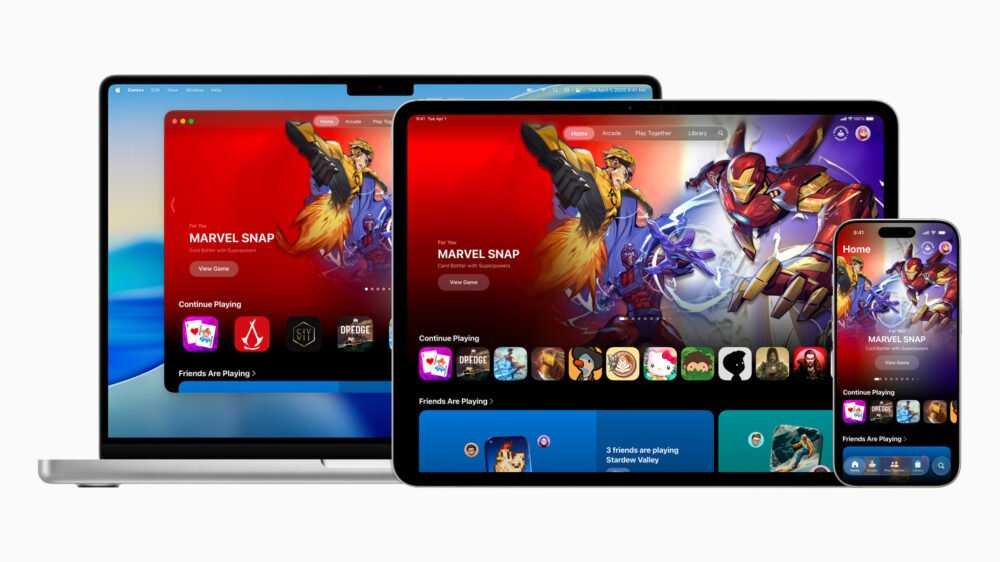 Introducing the Apple Games app- A personalized home for games and playing with friends